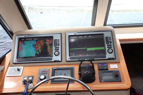 Touchy feely sounder/GPS