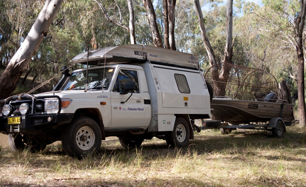 NSW DPI Fisheries officers seize illegal fish traps