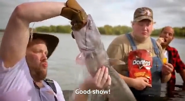VIDEO: Some guys went fishing with Doritos and caught mermaids
