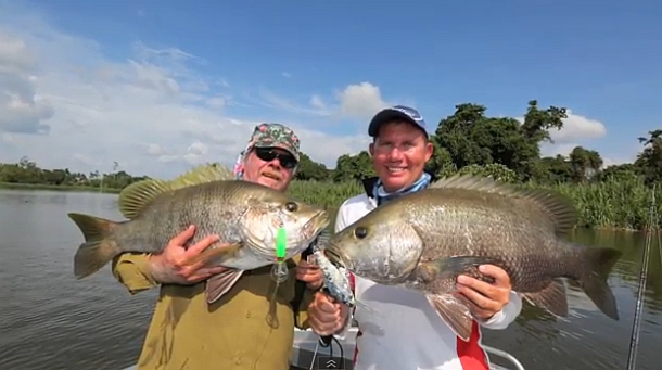 Victoria's Hopkins River provides some good sport fishing options for loclas in the know. Image: Tim Vincent