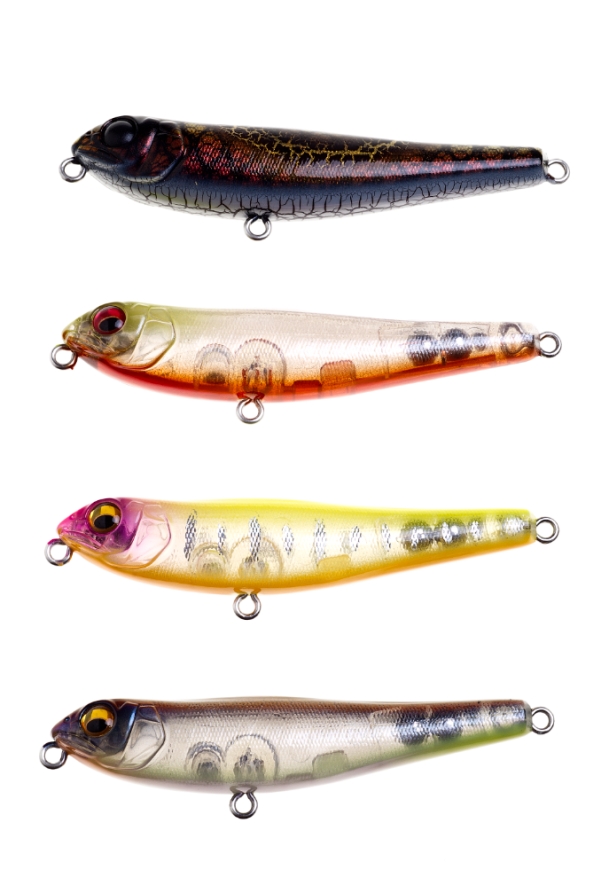 Fisho's Scott Thomas filming Bushy talking about Squidgy's new prawn lures.