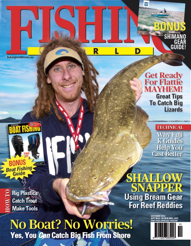 Top flathead tips in October Fishing World