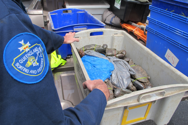 Boat seized in crabbing crackdown