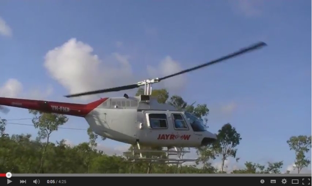 Video: Heli-fishing Top End barramundi