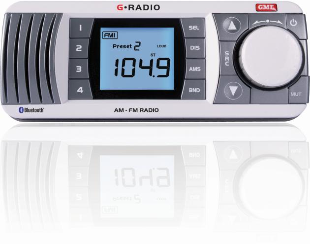 GME releases bluetooth enabled AM/FM marine radio