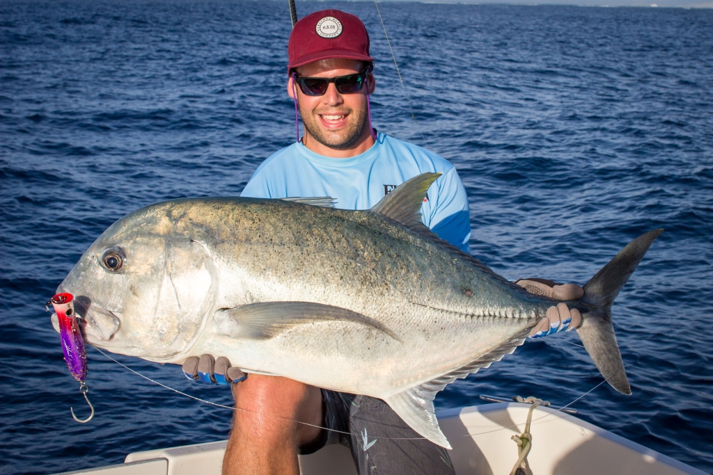 Fishing out of Port Denarau, Fiji. Fishing World Australia