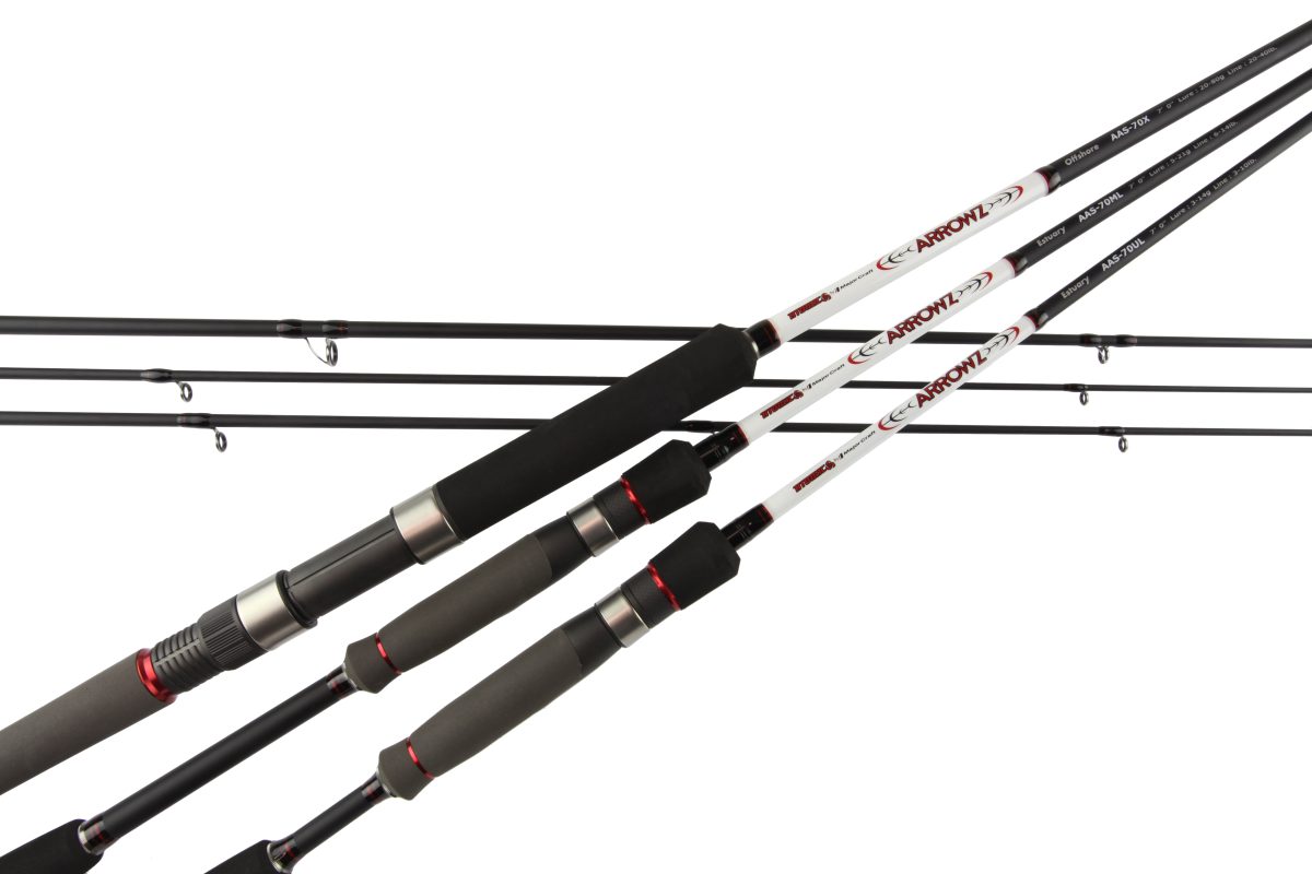 Atomic Arrowz twopiece rods Fishing World Australia