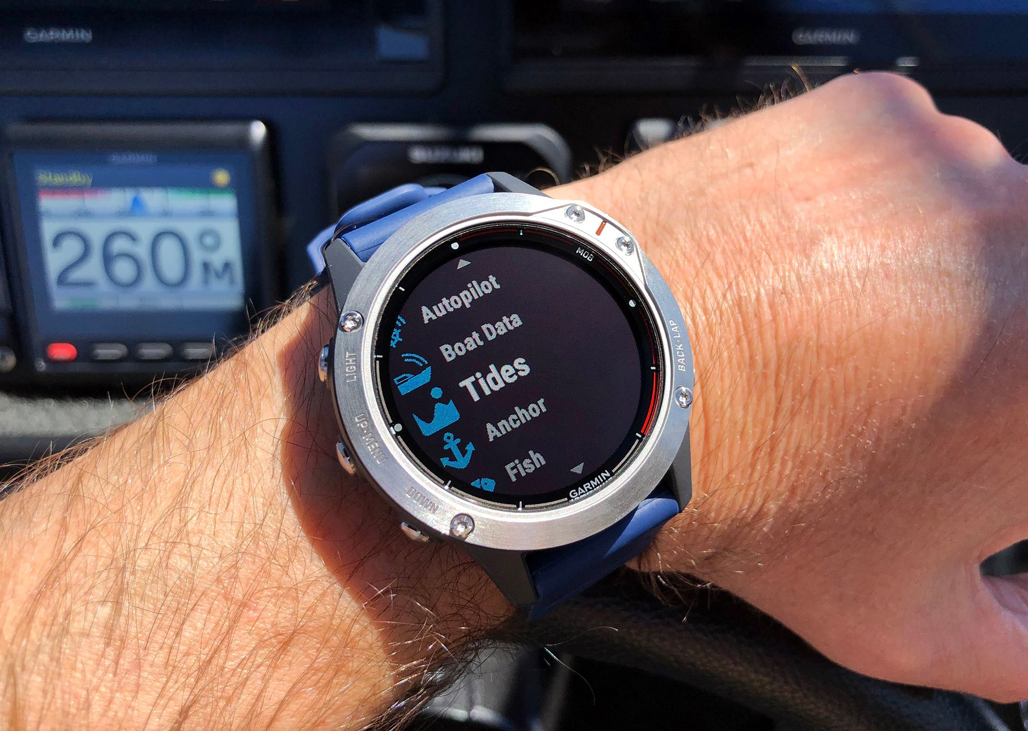 Garmin quatix 6 review Fishing World Australia