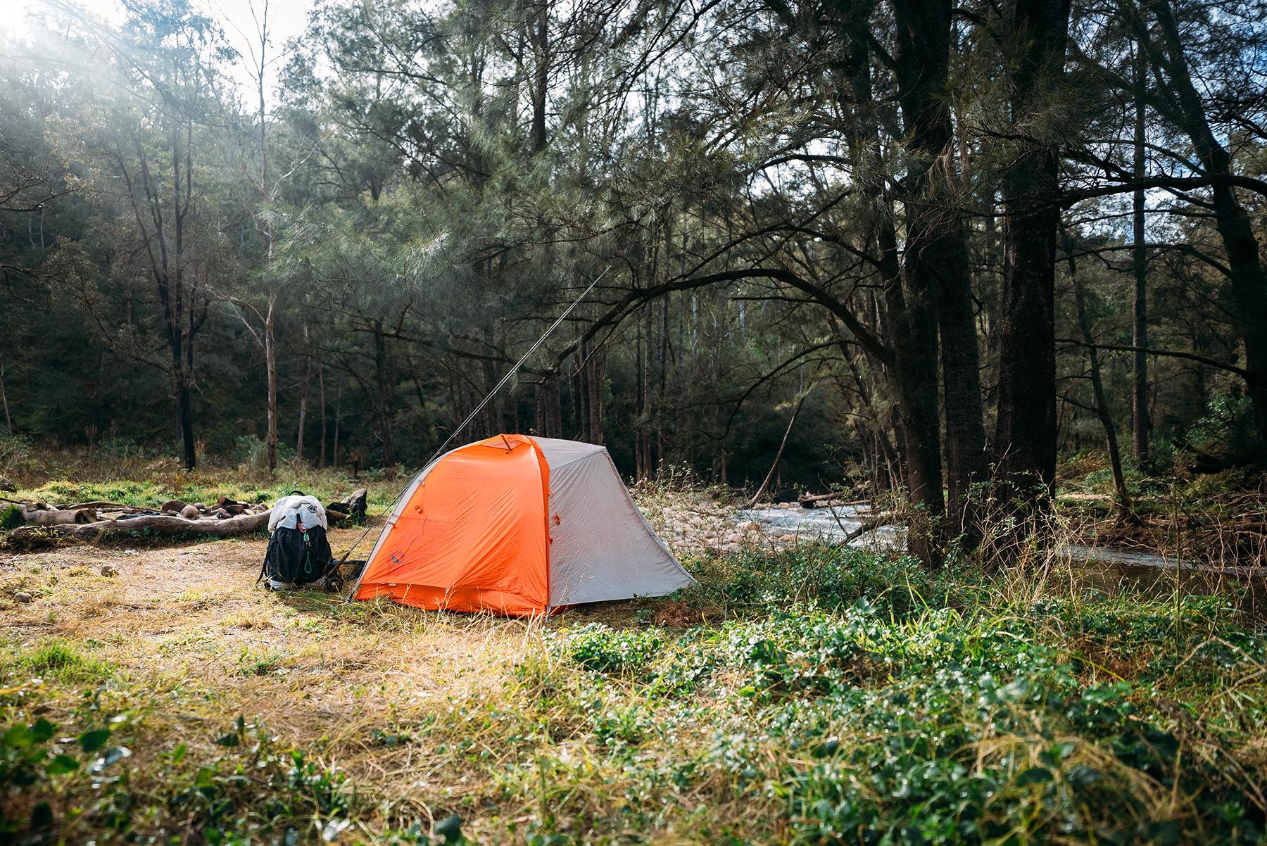 Video Camping And Fly Fishing For Trout On A Pristine Blue Mountains