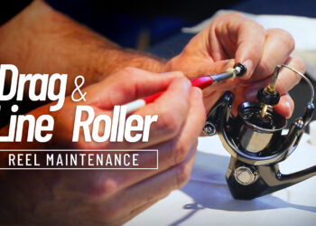 VIDEO: How to service the drag and line roller on a spinning reel