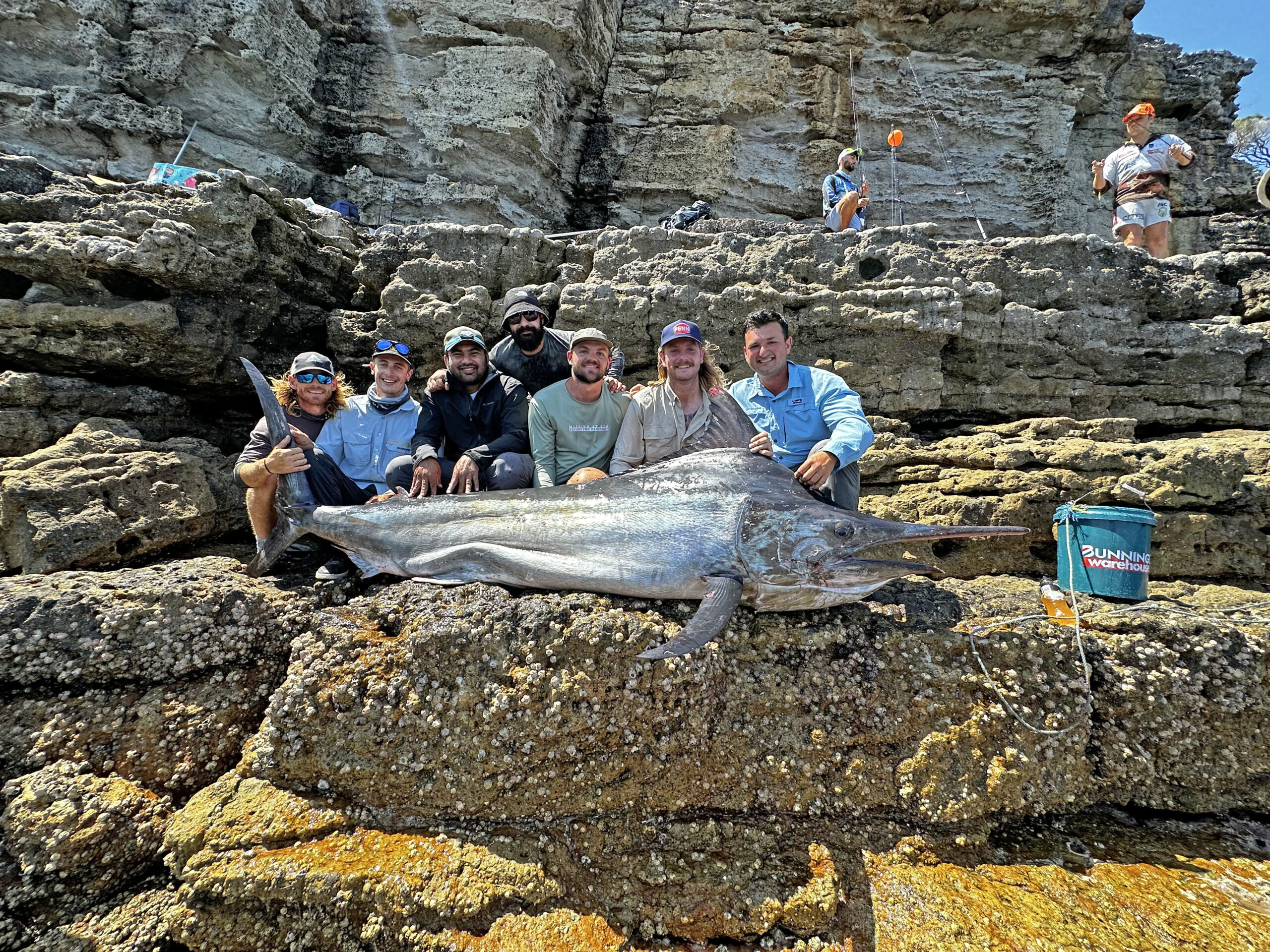 Landbased black marlin record caught at Jervis Bay Fishing World
