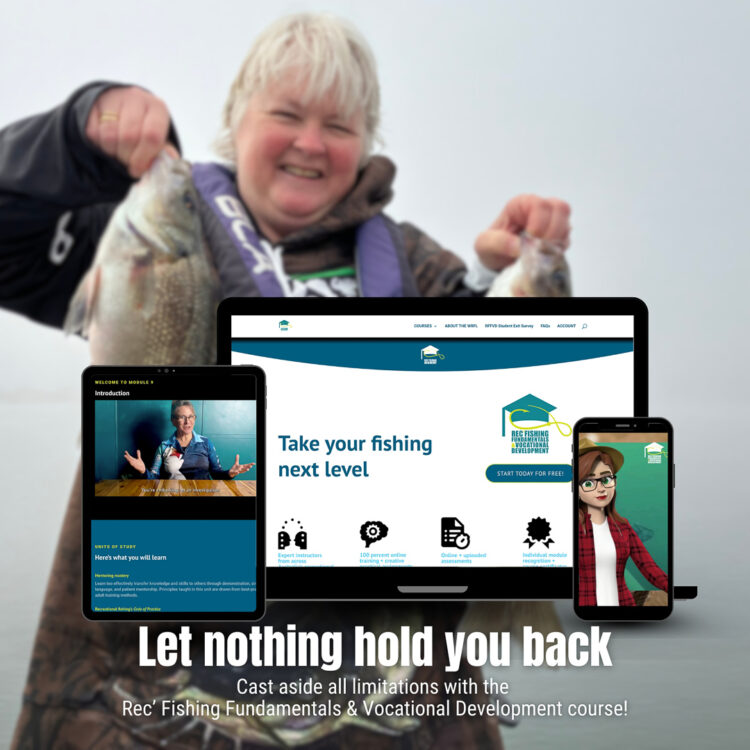 WRFL charts course for gender equity in Australia’s rec’ fishing sector