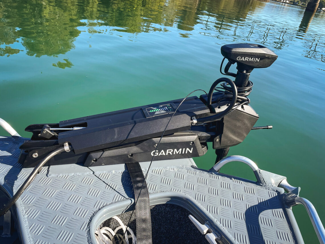 Garmin force trolling motor review fishing world australia