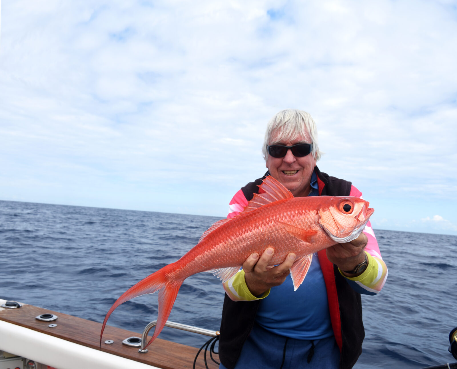 I was fishing and a snapper took my bait, so I got in the water to get the  hook out and ended up getting bit in the process. The bite sure did