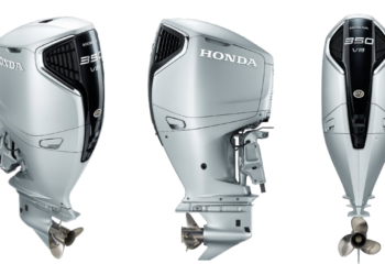 Honda launches V8 BF350