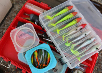 Organising fishing tackle