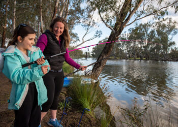 Little Angler Kits handed out to Vic school students