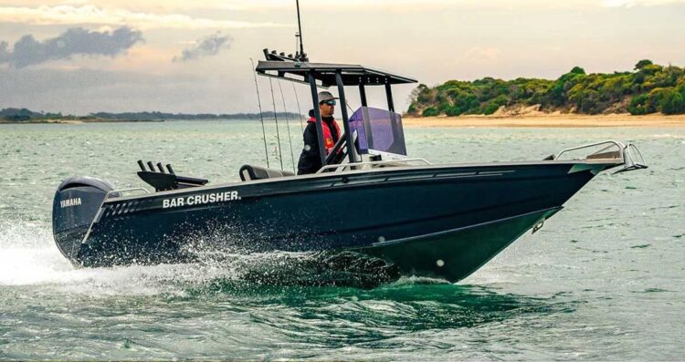 Bar Crusher HQ boat show this weekend