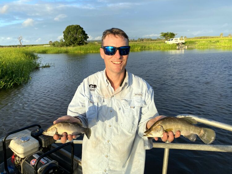 Barramundi booming in restored Mackay wetlands 
