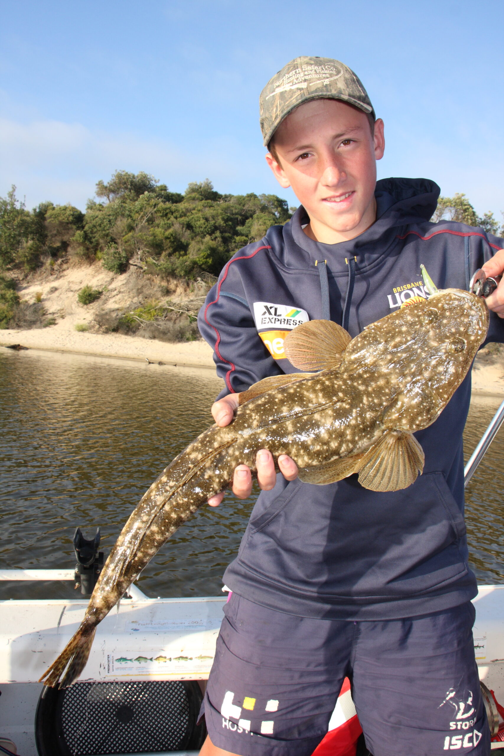 Victorian dusky flathead Fishing World Australia