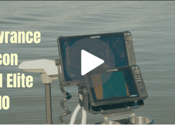 Lowrance Recon Trolling Motor and Elite FS10 fishfinder