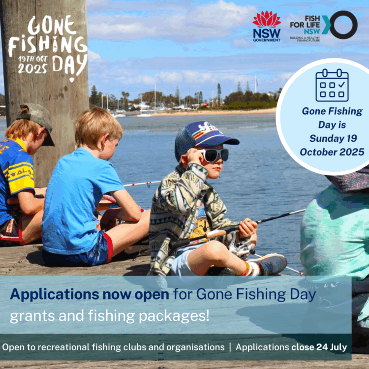 Gone Fishing Day Grant Applications Now Open! 
