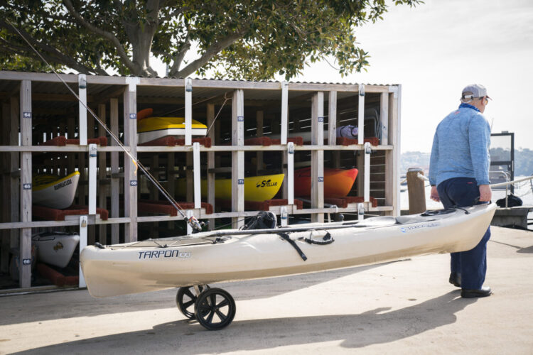 Birkenhead Point Kayak Storage