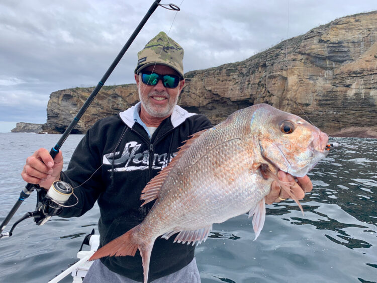 Inshore winter snapper