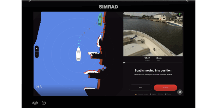 Simrad Marine Electronics unveils Simrad AutoCaptain