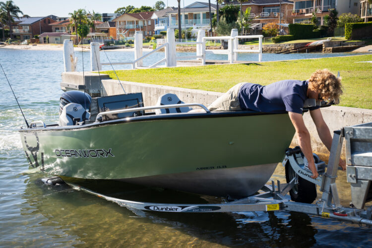Boat ramp skills