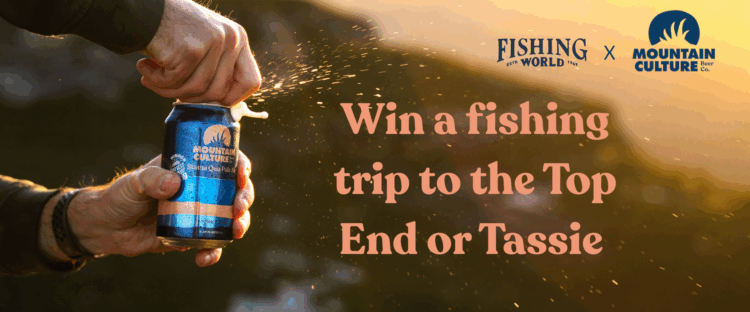 Fishing World X Mountain Culture fishing trip giveaways
