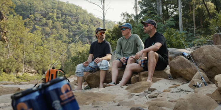 Blue Mountains fishing with Mountain Culture Beer