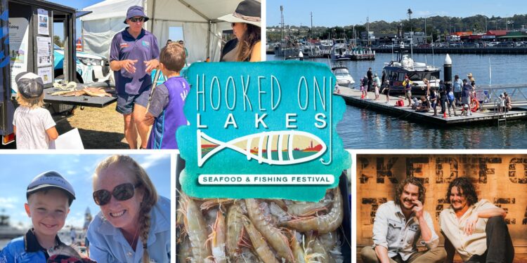 Hooked on Lakes fishing and fresh seafood event