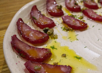 Beetroot and Gin Gravlax recipe