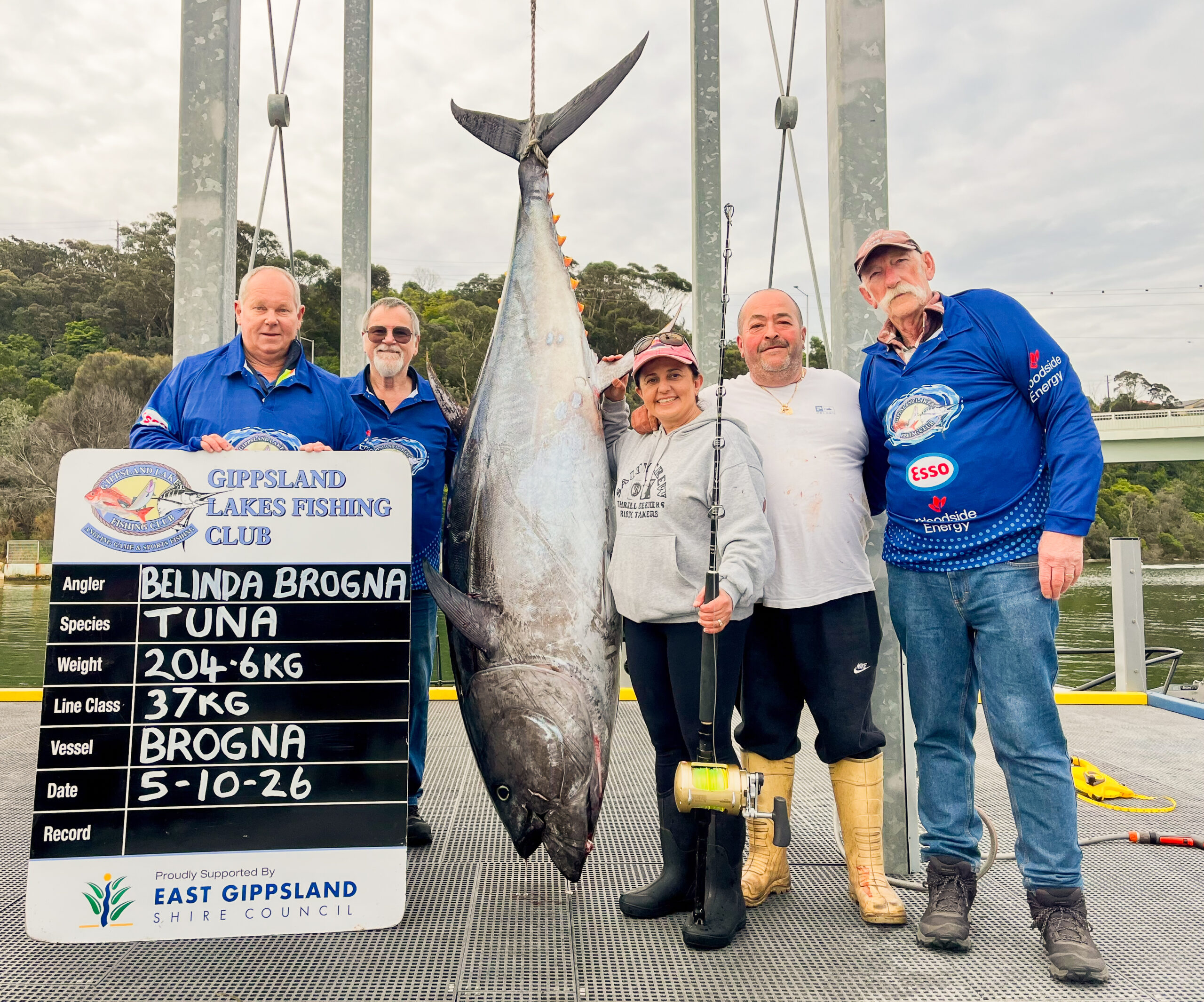 Confirmed captures of Pacific bluefin tuna in Victorian waters